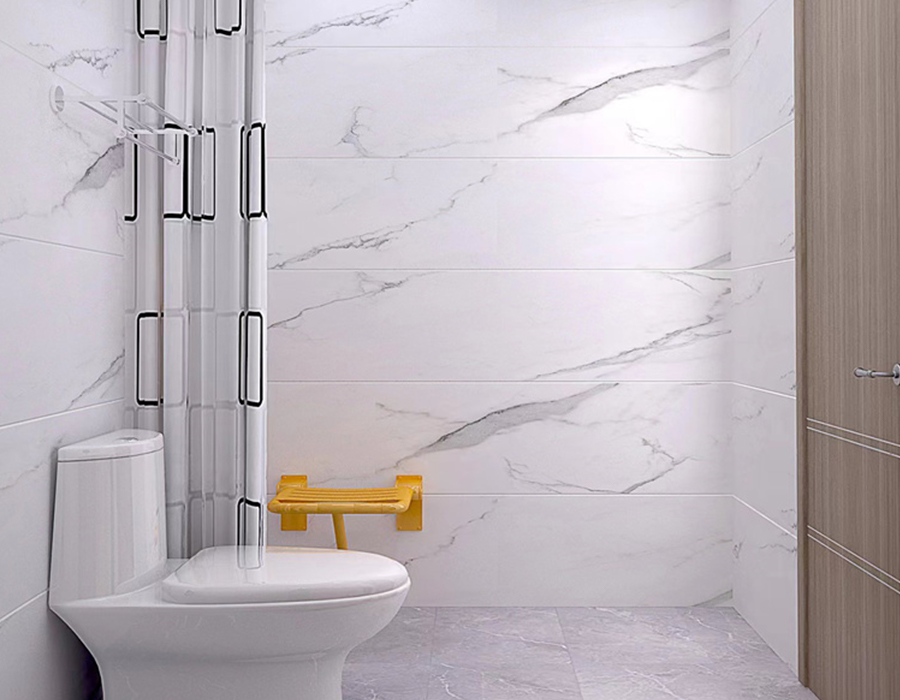 Salle de bain modulaire intégrée pour maisons de retraite