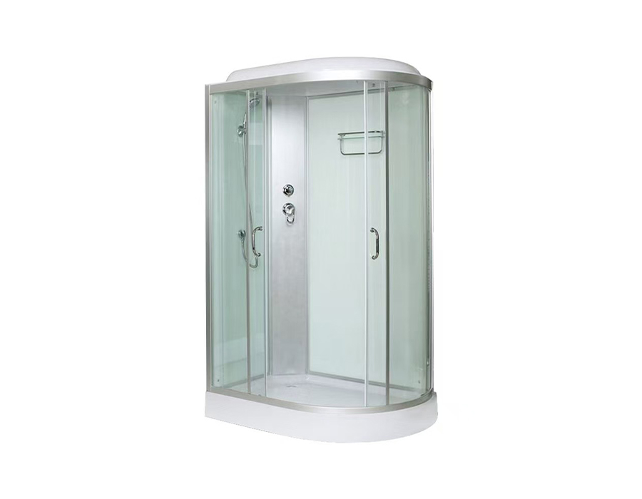 Cabines de douche préfabriquées tout-en-un en verre feuilleté