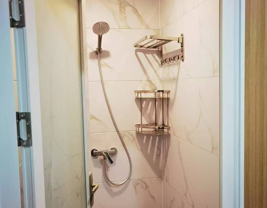 Salle de douche intégrée tout-en-un
